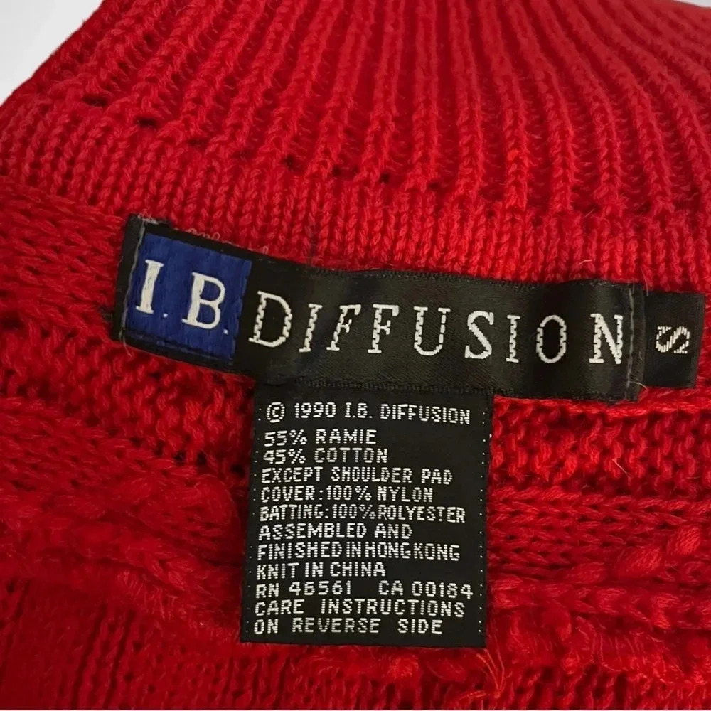 I.B. DIFFUSION Vintage‎ Sweater With Beading And Embroidery Small | EUC - Picture 9 of 10